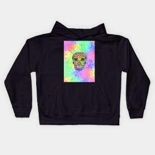 TRIPPY Sugar Skull Portrait Kids Hoodie